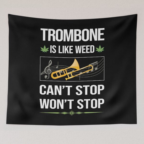 Item preview, Funny Can't Stop Trombone Trombonist designed and sold by FulviaContreras.