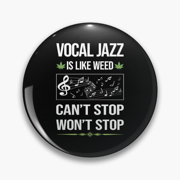 Item preview, Funny Can't Stop Vocal jazz designed and sold by FulviaContreras.
