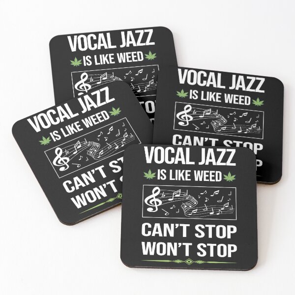 Item preview, Funny Can't Stop Vocal jazz designed and sold by FulviaContreras.