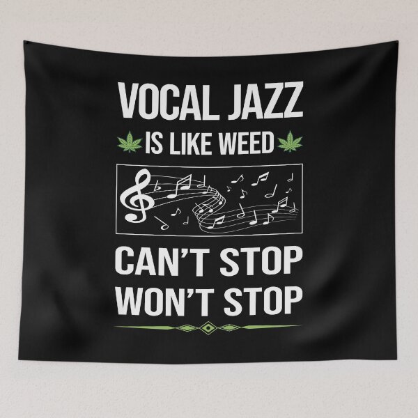 Item preview, Funny Can't Stop Vocal jazz designed and sold by FulviaContreras.