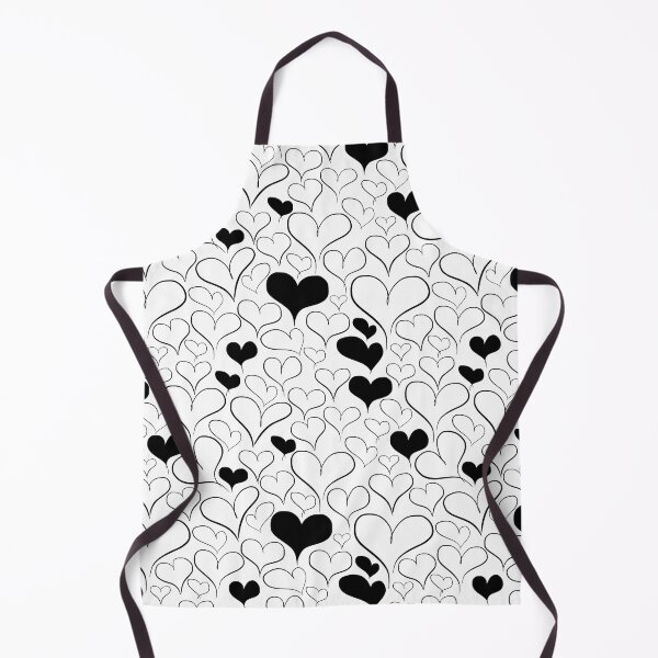 Artikelvorschau, Hand Drawn Heart Seamless Pattern on White Background entworfen und verkauft von Angela Cini.