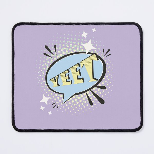 Item preview, YEET Comic Speech Bubble Funny Meme Spring Violet designed and sold by Missing In Art.