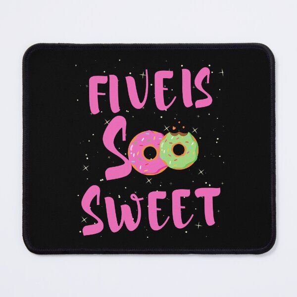 Item preview, Five Is So Sweet 5th Birthday Donut Birthday Fifth Birthday Girl 5th designed and sold by SweetbeStore.