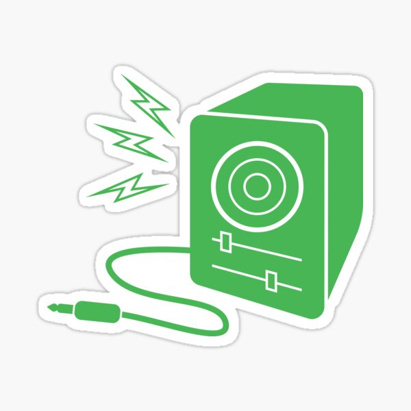 Amp (Green) Sticker