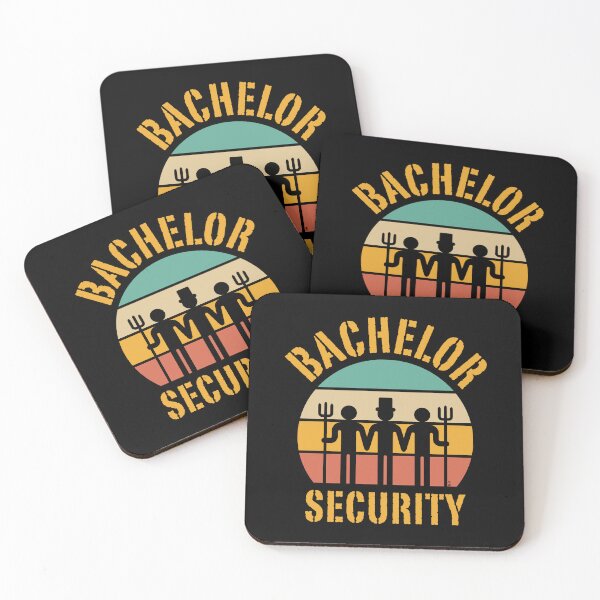 Item preview, Bachelor Security (Stag Party / Sunset / 4C) designed and sold by MrFaulbaum.