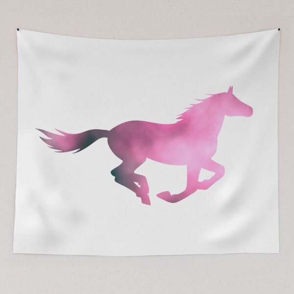 Item preview, Running Pink and purple horse designed and sold by PICbyFemke.