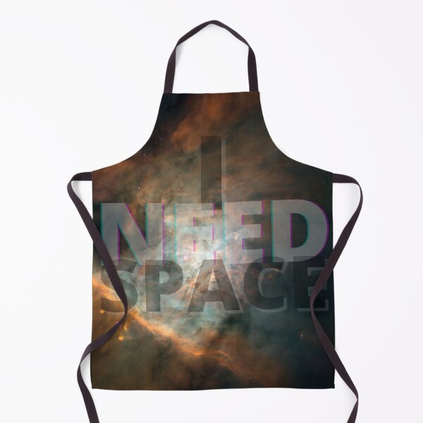 Item preview, I Need Space - Blue, Orange Galaxy 2 designed and sold by Quirkdom.