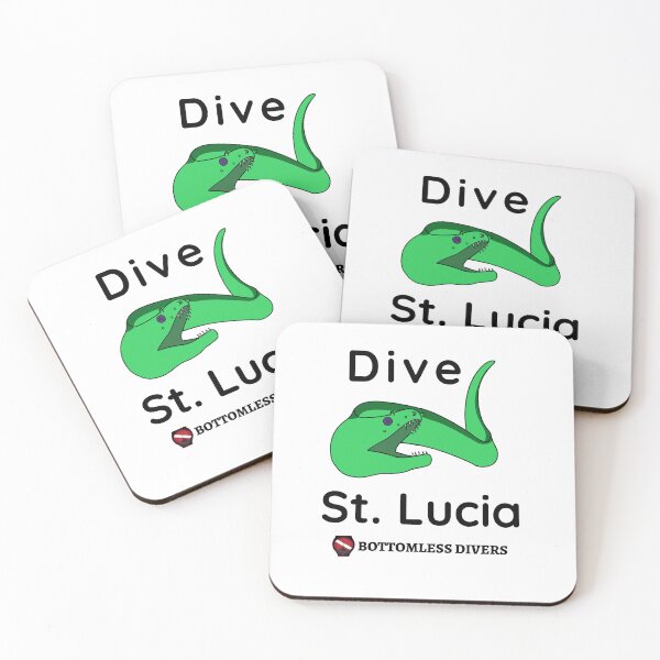 Item preview, Dive St. Lucia Moray Eel designed and sold by BottomlessDiver.