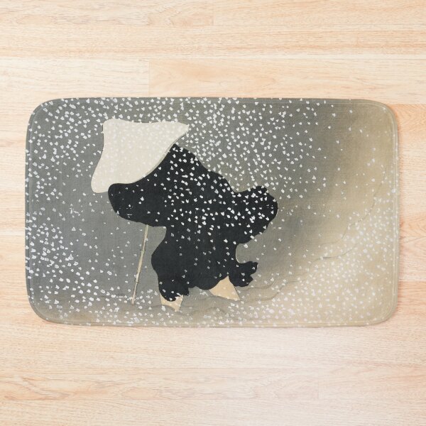 Item preview, Japanese Art Snow from Momoyogusa–Flowers of a Hundred Generations (ca. 1909–1910) by Kamisaka Sekka designed and sold by Designedbysm.