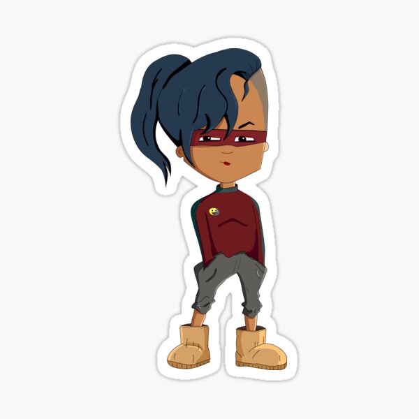 APIgirl Undercut Shave Sticker
