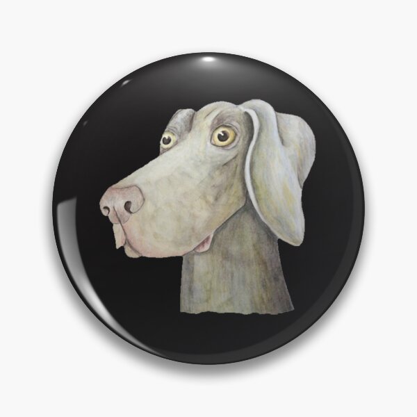 Item preview, Quirky Weinmaraner in Watercolour designed and sold by mtnapparel8899.