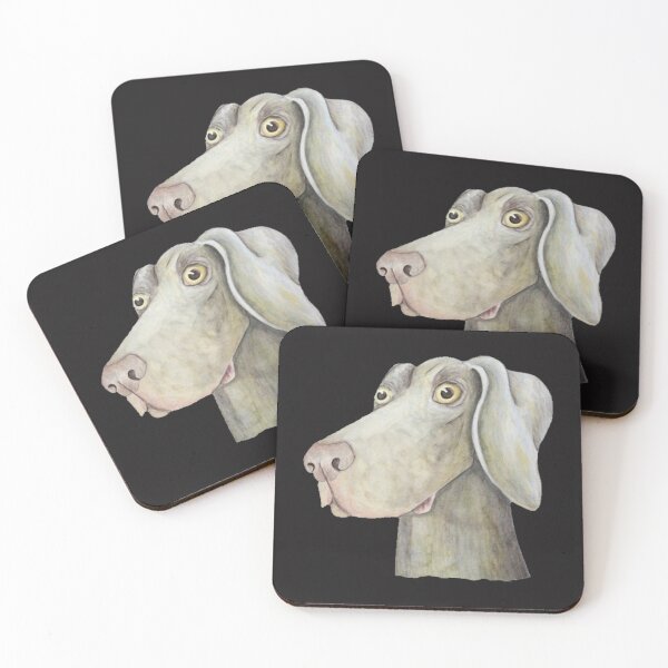Item preview, Quirky Weinmaraner in Watercolour designed and sold by mtnapparel8899.