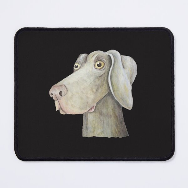 Item preview, Quirky Weinmaraner in Watercolour designed and sold by mtnapparel8899.