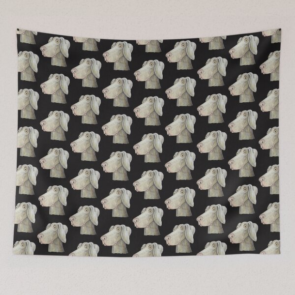 Item preview, Quirky Weinmaraner in Watercolour designed and sold by mtnapparel8899.