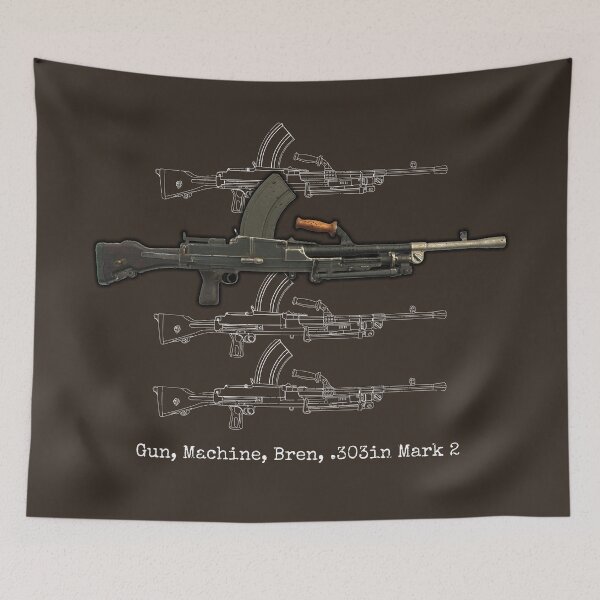 Item preview, Gun, Machine, Bren, .303in Mark 2 designed and sold by NorthAngle.