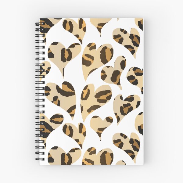 Item preview, Heart Leopard Print Repeat Pattern  designed and sold by Angela Cini.
