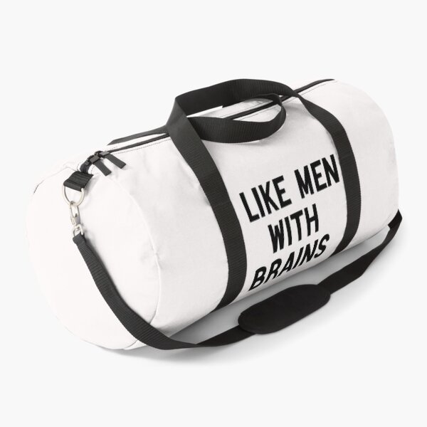 Item preview, funny i like men with brains  gift idea for woman designed and sold by Crystakim.