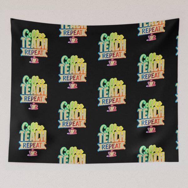 Item preview, Coffee Teach Repeat designed and sold by OliDesigns.