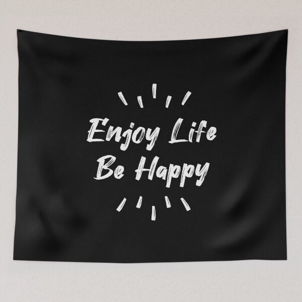 Item preview, ENJOY LIFE BE HAPPY designed and sold by AnaelDraw.