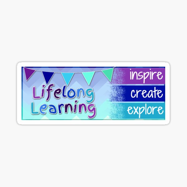Item preview, lifelong learning  designed and sold by Singerevita.