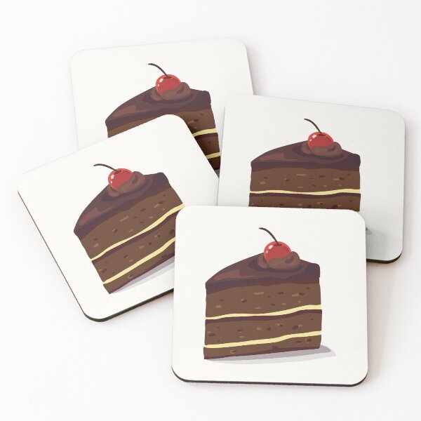 Item preview, Slice of Chocolate Cake Sweet Dessert Lovers designed and sold by ElJimmo.