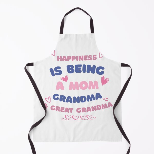 Item preview, Happiness is being a mom grandma and great grandma designed and sold by Wooden-rack.