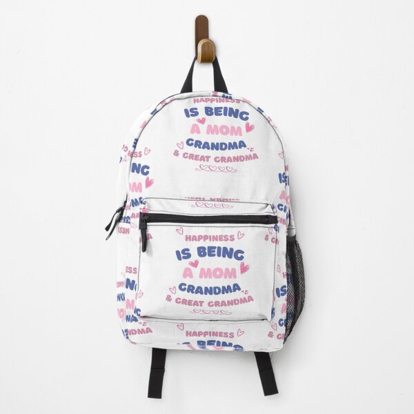 Item preview, Happiness is being a mom grandma and great grandma designed and sold by Wooden-rack.