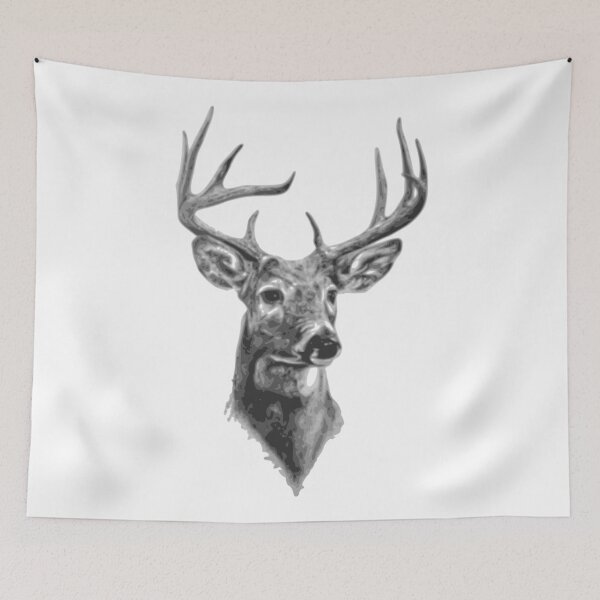 Item preview, Deer illustration designed and sold by Garau138.