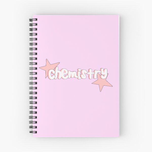 Artikelvorschau, Chemie-Notizbuch-Aufkleber entworfen und verkauft von PreppyPalace.