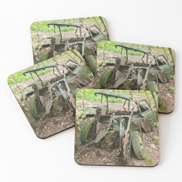 Item preview, Car rusting in the woods designed and sold by tattooclumsey.