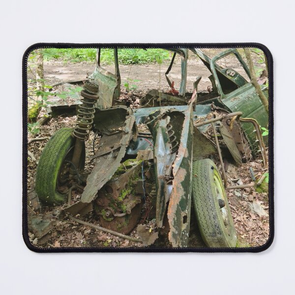 Item preview, Car rusting in the woods designed and sold by tattooclumsey.