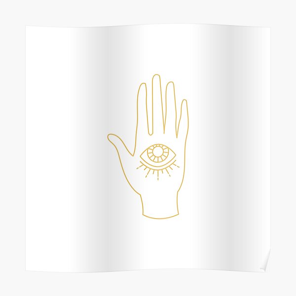 "Minimalistic Psychic Third Eye" Poster for Sale by simplybetternow