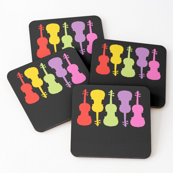Item preview, Colourful Violin Art For Violin Players And Music Lovers - Violin Art designed and sold by Funwithmusic.