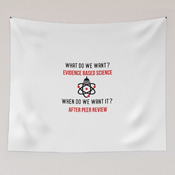 Item preview, Scientists March on Washington Evidence Based Science designed and sold by Dinosaursarecoo.