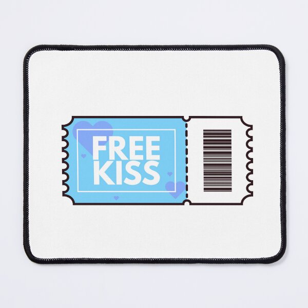Item preview, FREE KISS Ticket - Vector Illustration - Free Kiss Voucher designed and sold by VizcwntGFX.