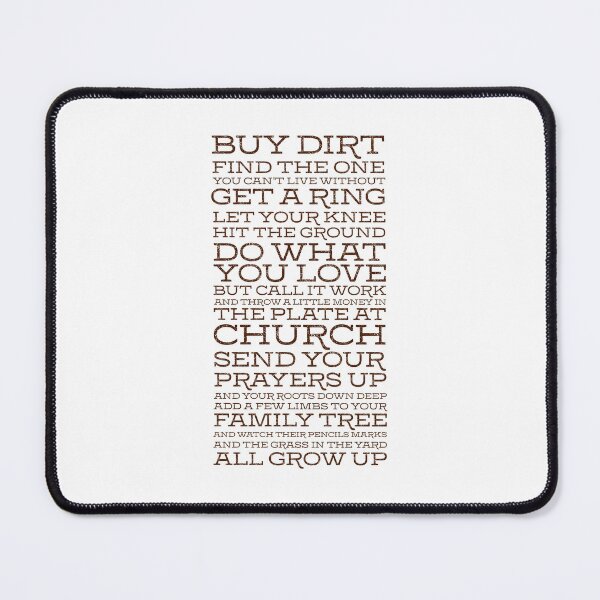 Item preview, Buy Dirt - Jordan Davis designed and sold by doodle189.