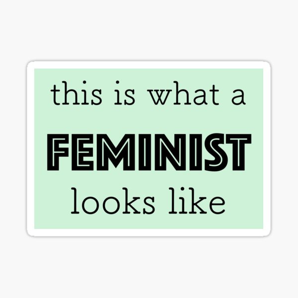 Item preview, This is What a Feminist Looks Like (black) designed and sold by sheilastromberg.
