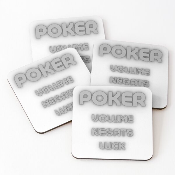 Item preview, Poker Volume Negates Luck designed and sold by ChessPoker.