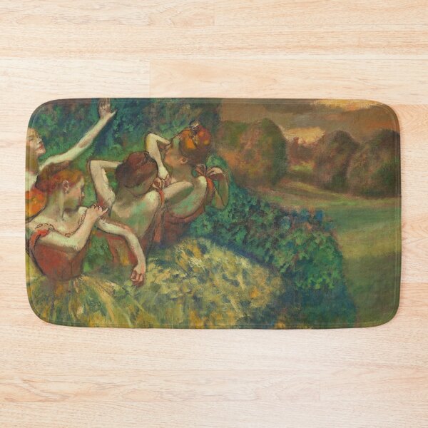 Item preview, Four Dancers by Edgar Degas (c1899) designed and sold by allhistory.