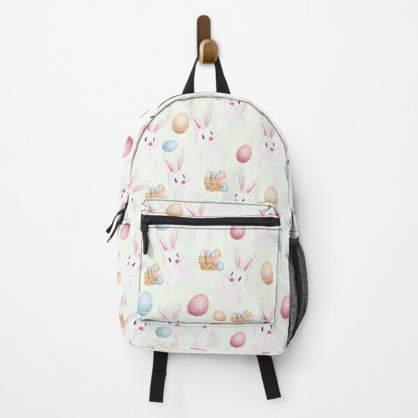 Item preview, Easter Bunny And Eggs Pattern- Light Mint Green designed and sold by Designs By YL.