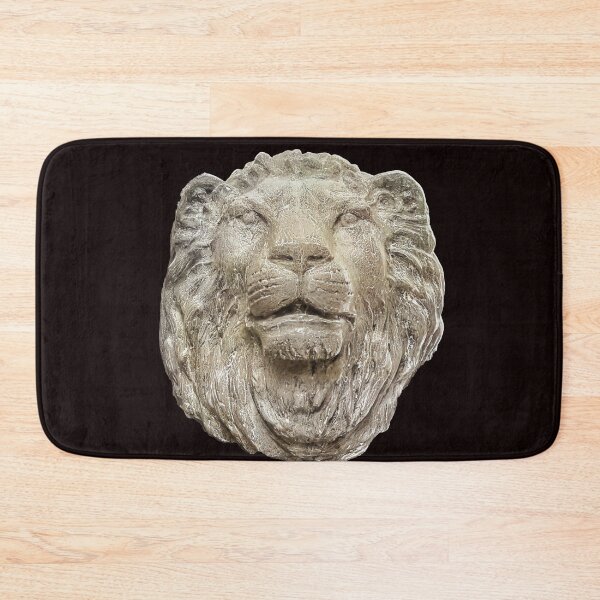 Item preview, Portrait of a stone lion designed and sold by MarieClaude1954.