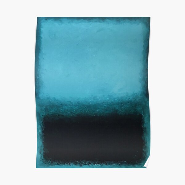 Mark Rothko Deep Ocean Poster