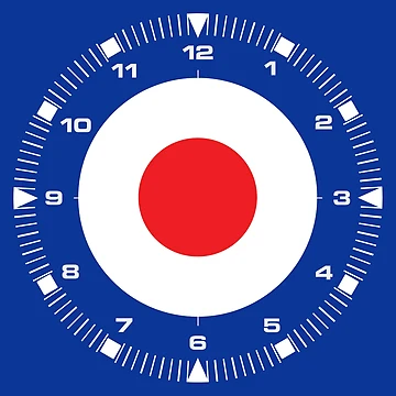 Artwork thumbnail, Mod Clock - R.A.F. Roundel by CellularSong