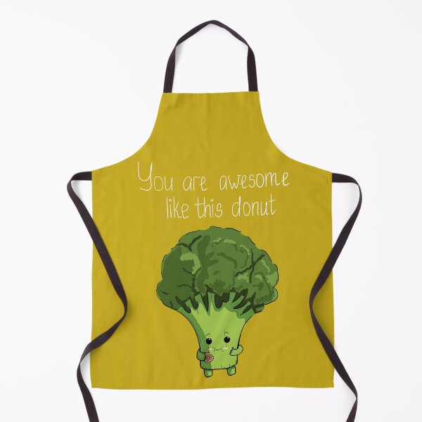Item preview, You Are Awesome Like This Donut Cute Little Broccoli designed and sold by BigFatMistake.