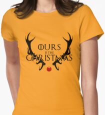 Ours Is The Christmas Women's Fitted T-Shirt