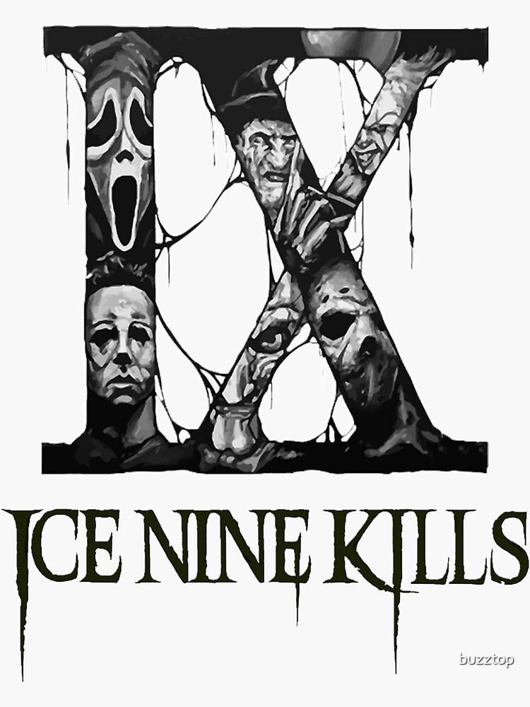 "Ice Nine Kills" Sticker by buzztop | Redbubble