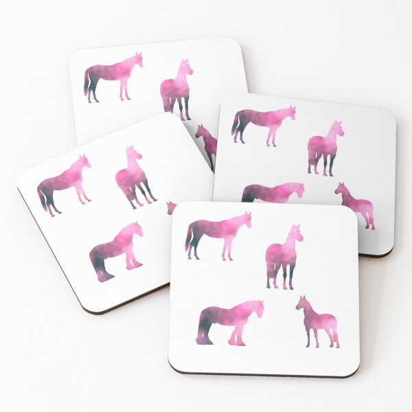 Item preview, Pink standing horses mix set designed and sold by PICbyFemke.