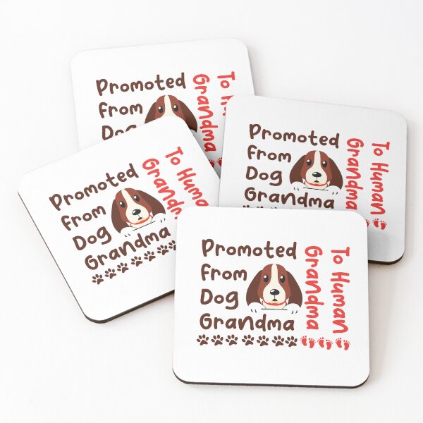 Item preview, Promoted From Dog Grandma To Human Grandma Funny Cool Grandma Dog Lovers Gift Cute Creative Design designed and sold by pedrored369.