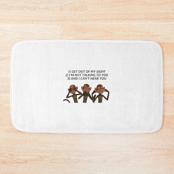 Item preview, SEE NO SPEAK NO HEAR NOTHING FROM YOU designed and sold by RobbiesMusic.