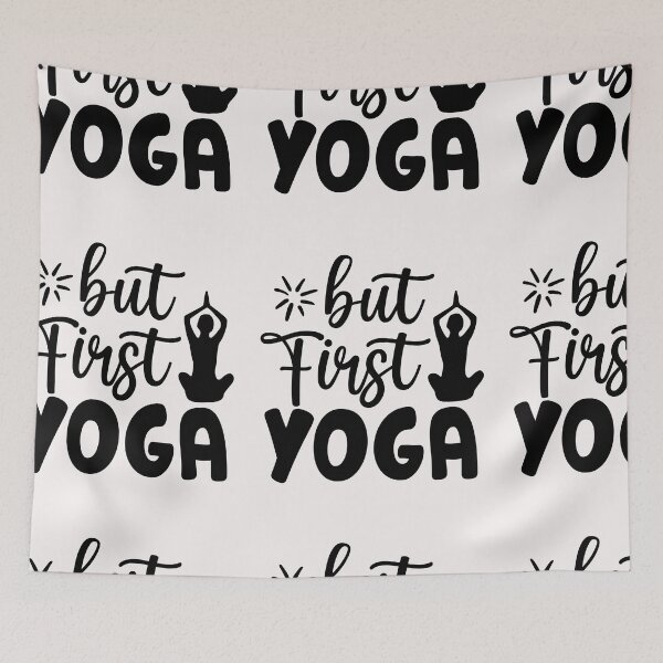 Item preview, But first yoga designed and sold by omaeth303.